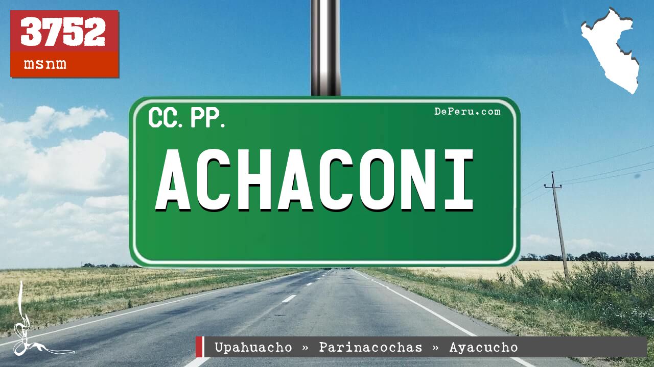 Achaconi