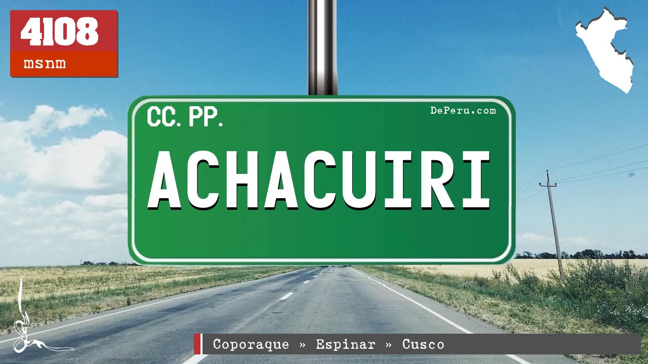 ACHACUIRI