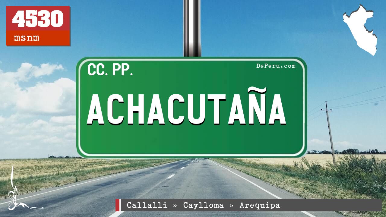 Achacutaa