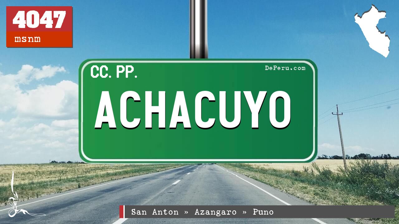 Achacuyo