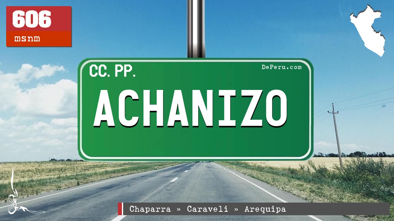 Achanizo