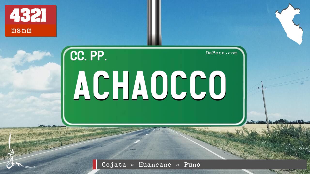 ACHAOCCO