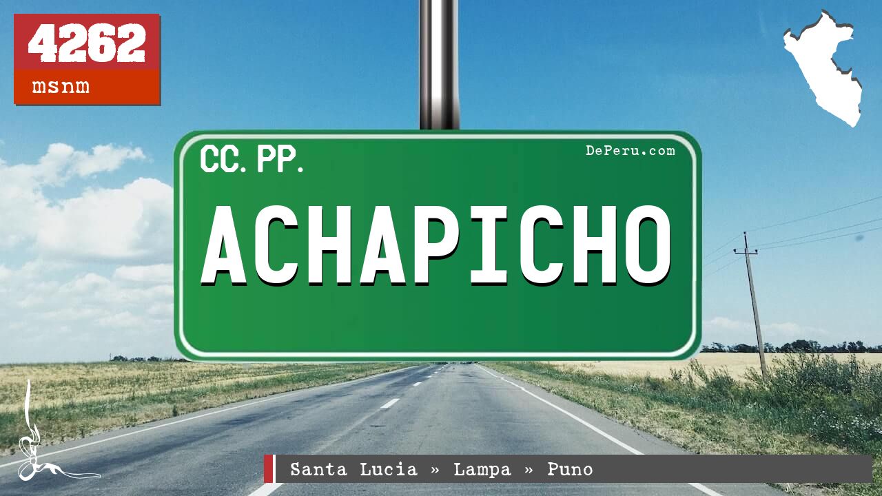 Achapicho
