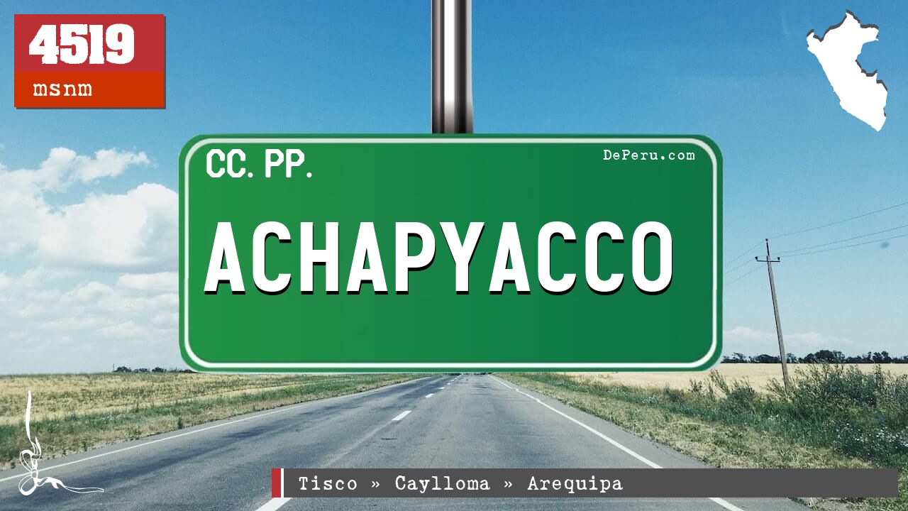 Achapyacco