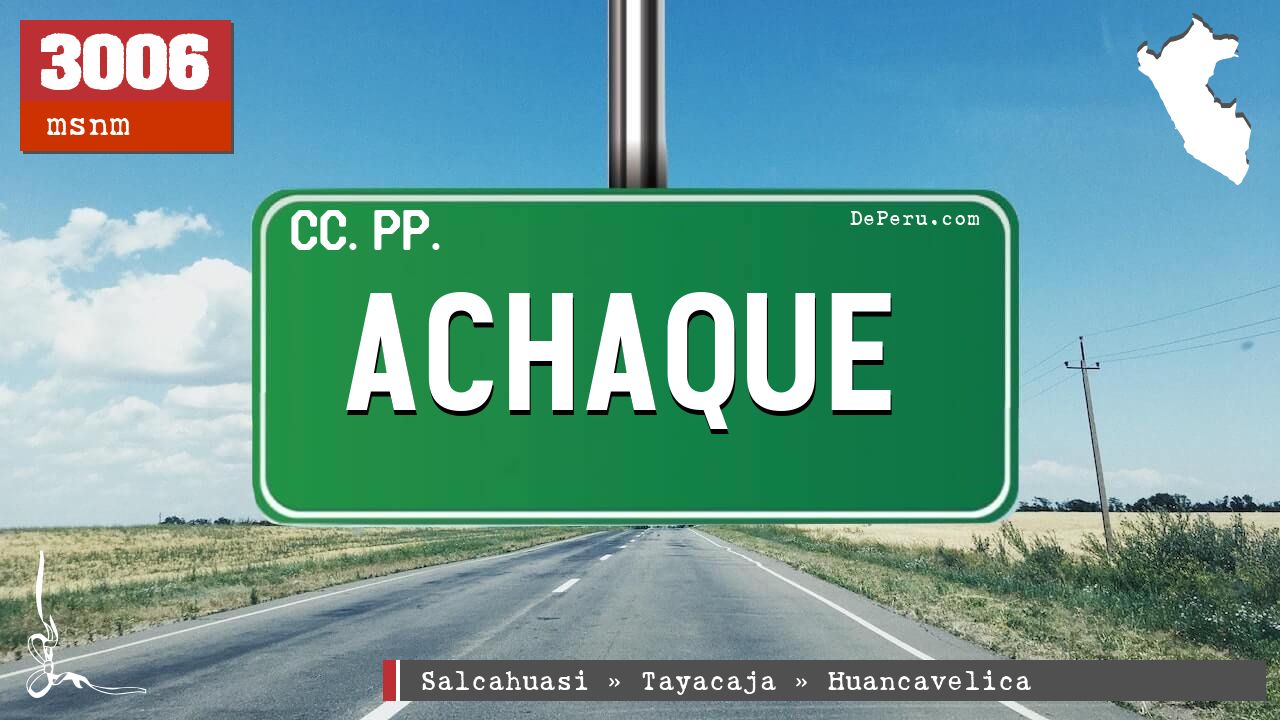 ACHAQUE