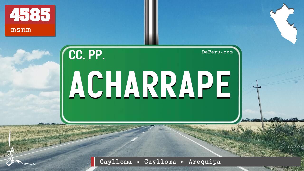 Acharrape
