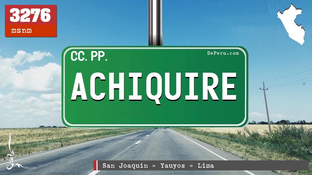 Achiquire