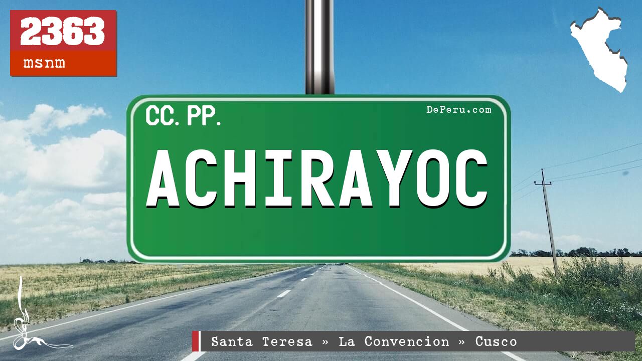 Achirayoc