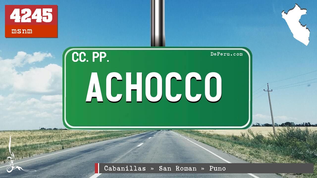 Achocco