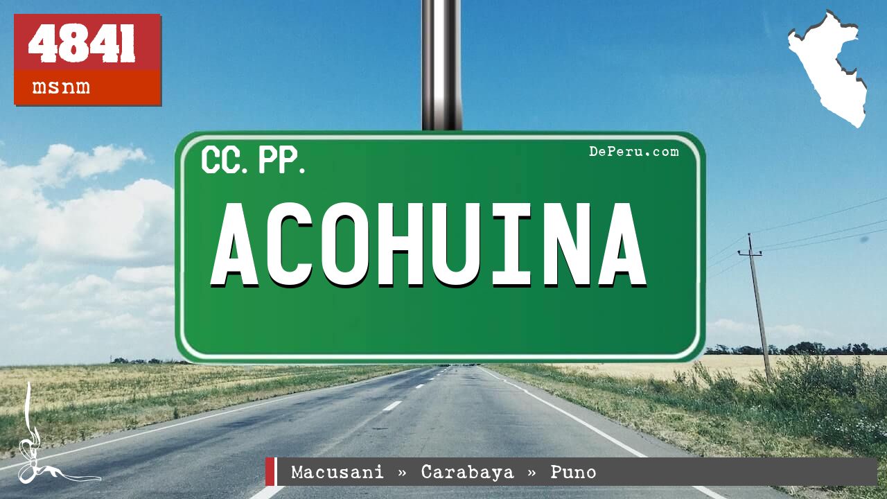Acohuina