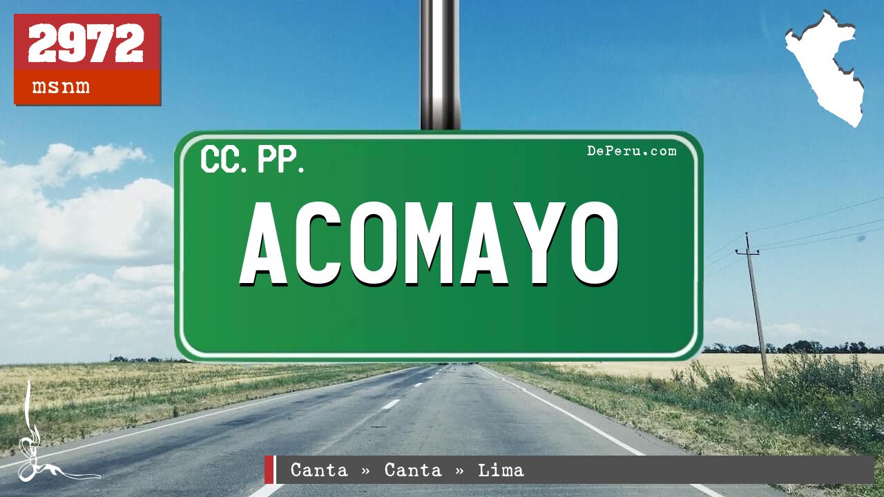 Acomayo