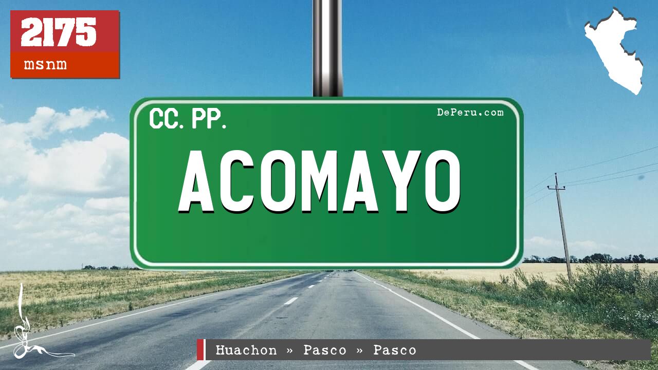 Acomayo