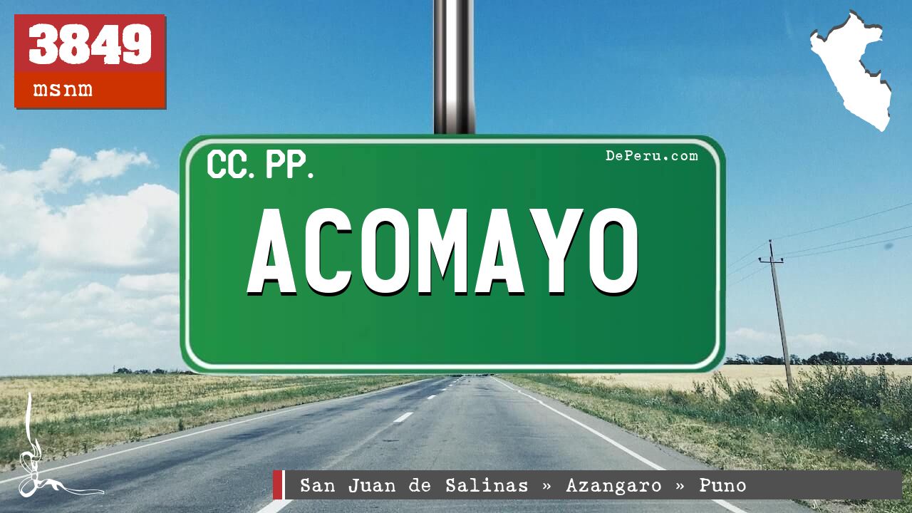 Acomayo