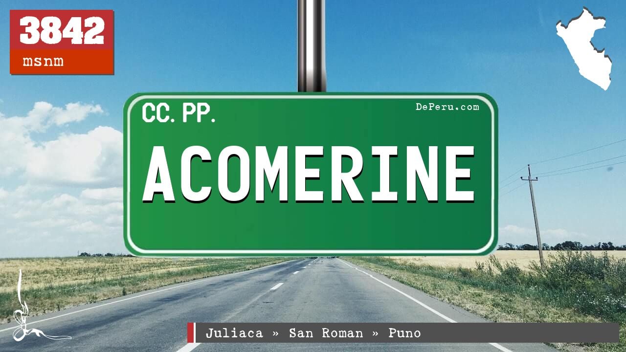 Acomerine