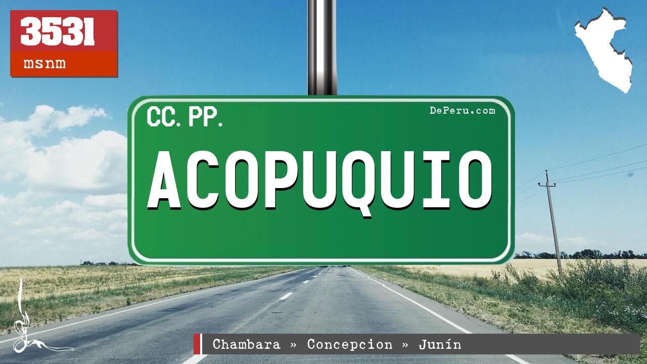 ACOPUQUIO