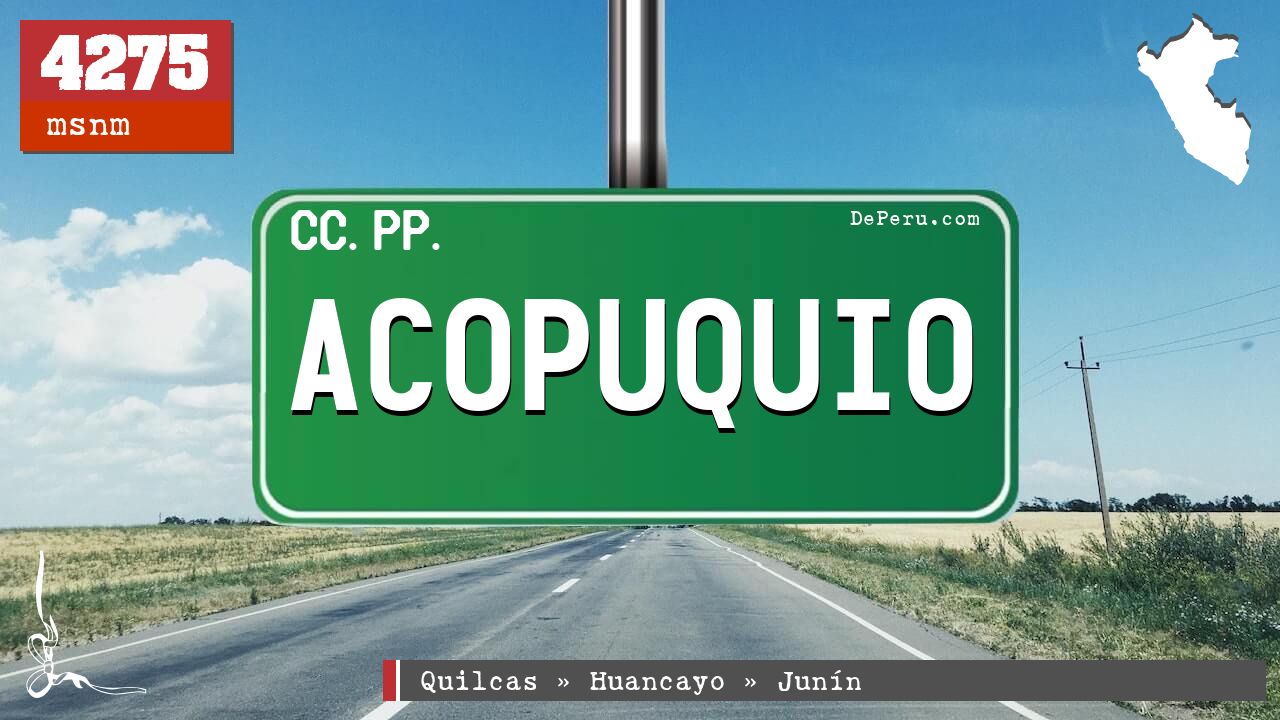 ACOPUQUIO