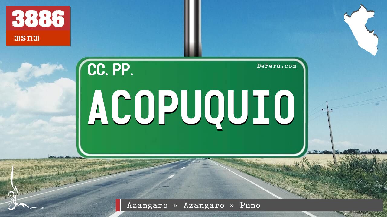 Acopuquio