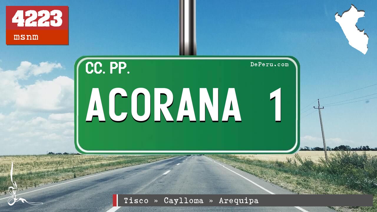 Acorana 1