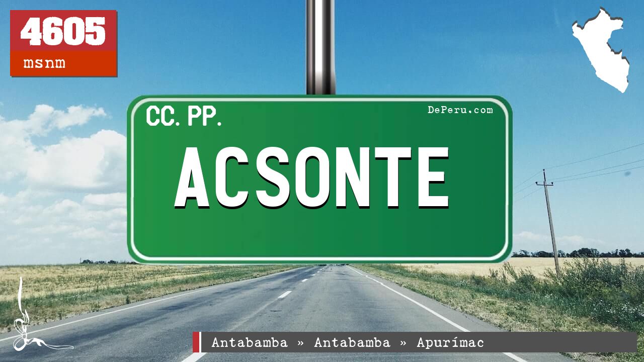 Acsonte