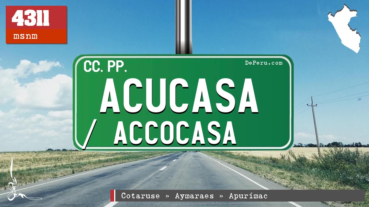 Acucasa / Accocasa