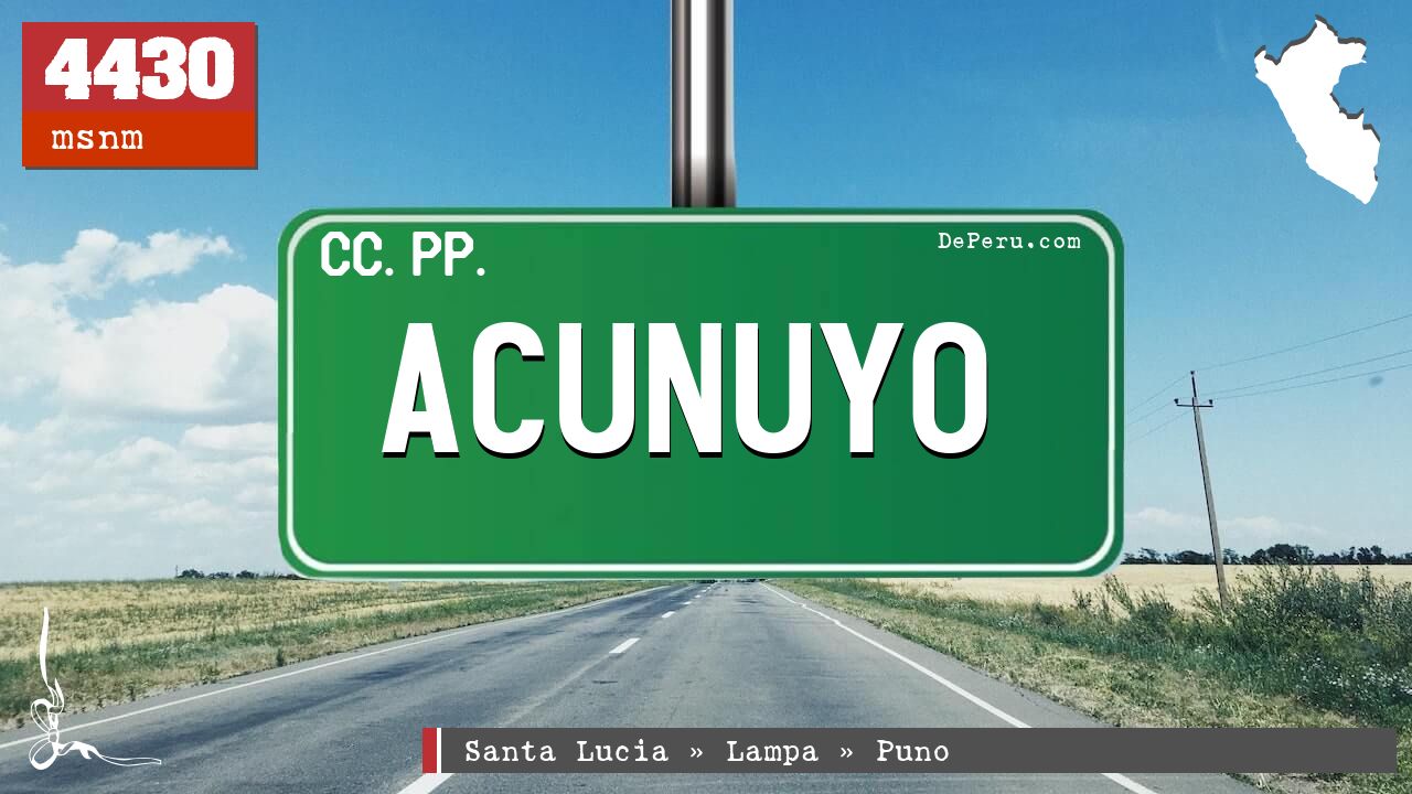 Acunuyo