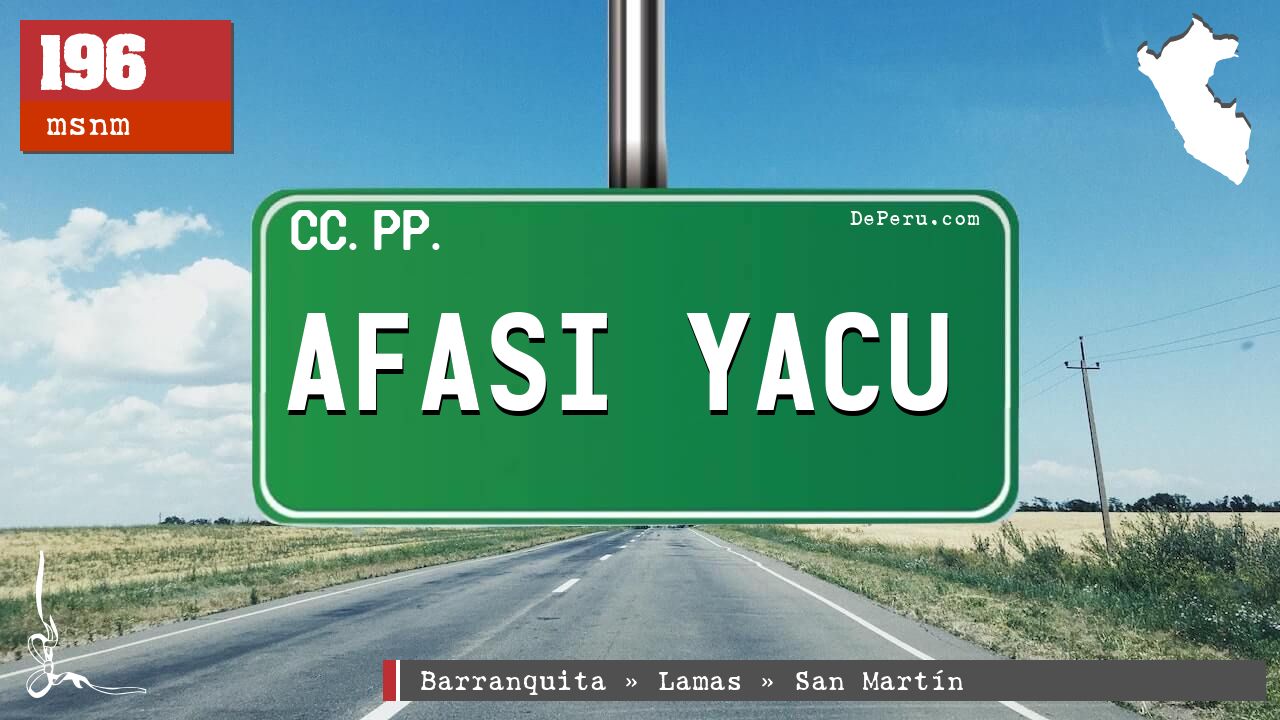 Afasi Yacu