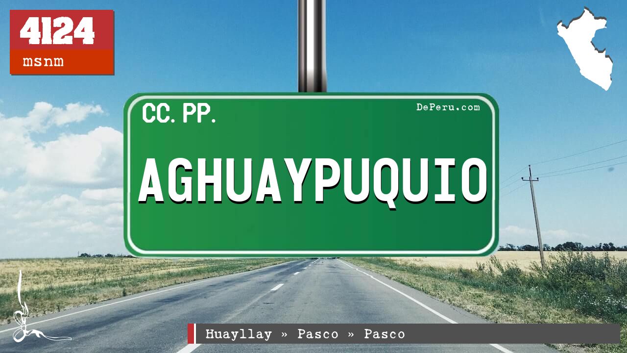 Aghuaypuquio