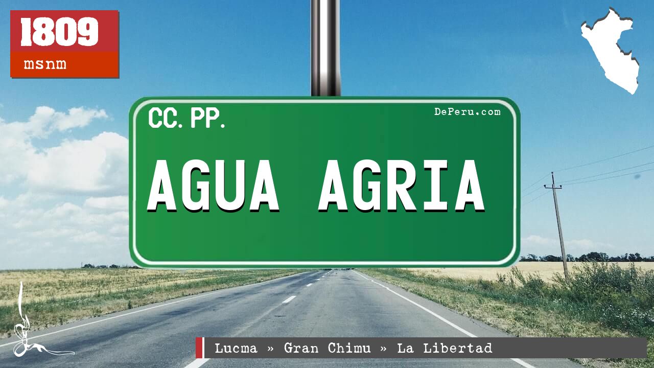 AGUA AGRIA