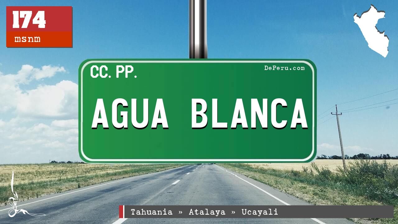 Agua Blanca