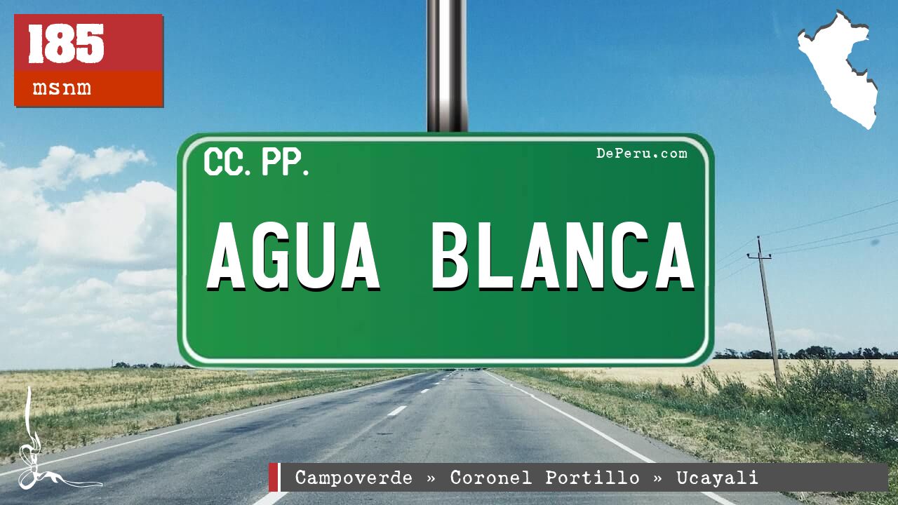 Agua Blanca