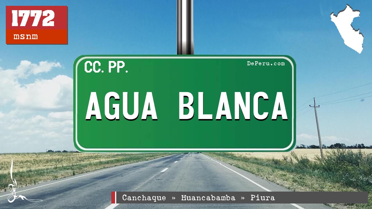 AGUA BLANCA