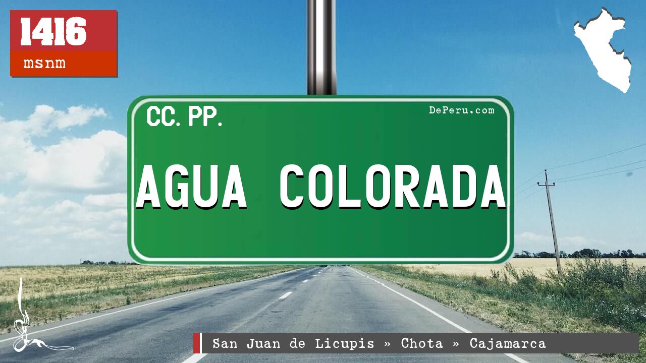 Agua Colorada