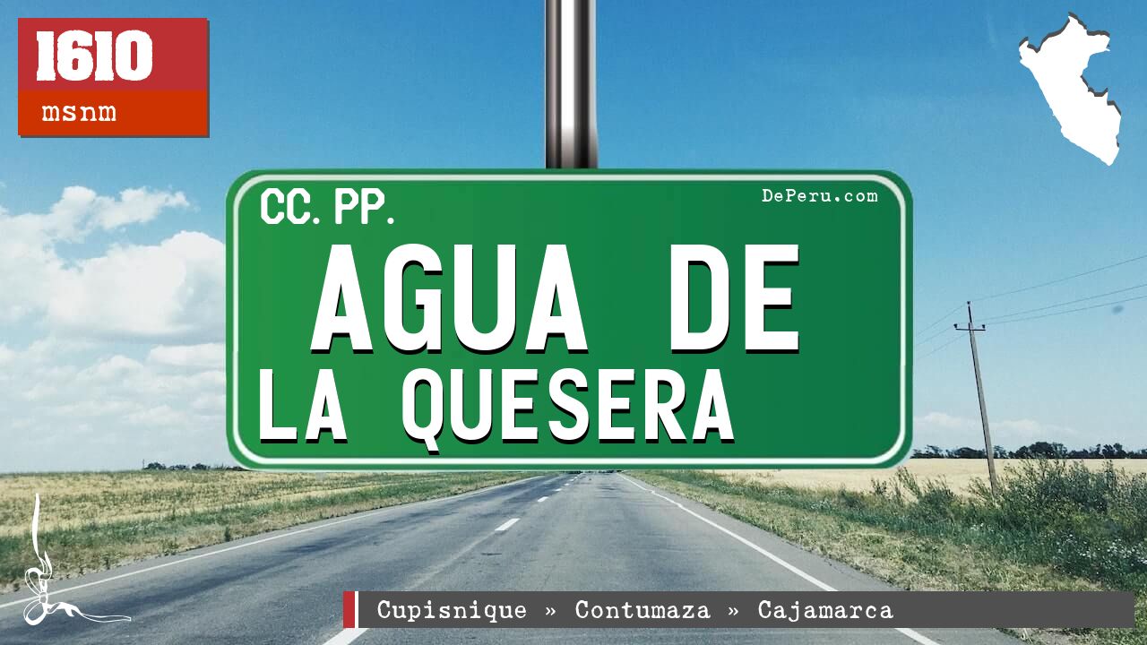 Agua de La Quesera