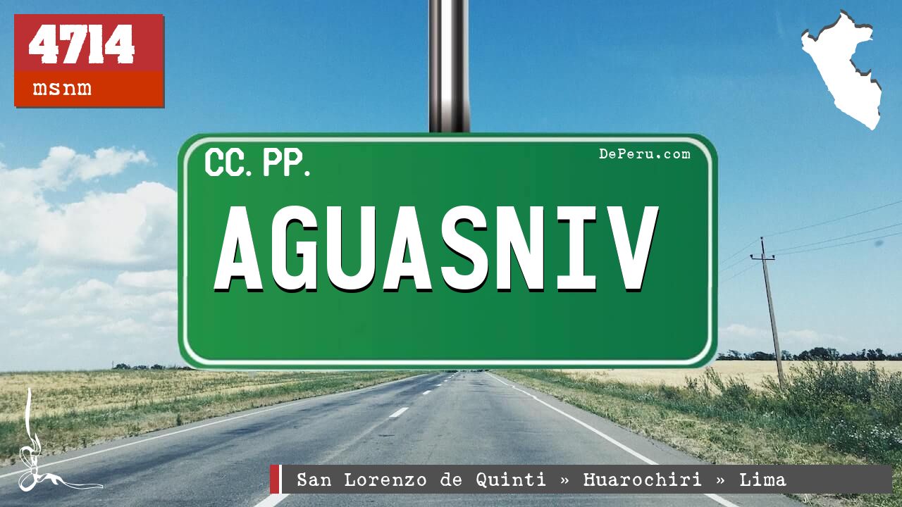 Aguasniv