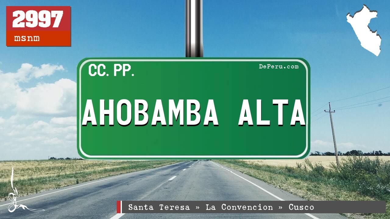 Ahobamba Alta