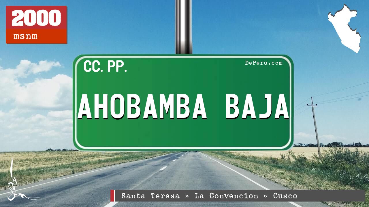 Ahobamba Baja