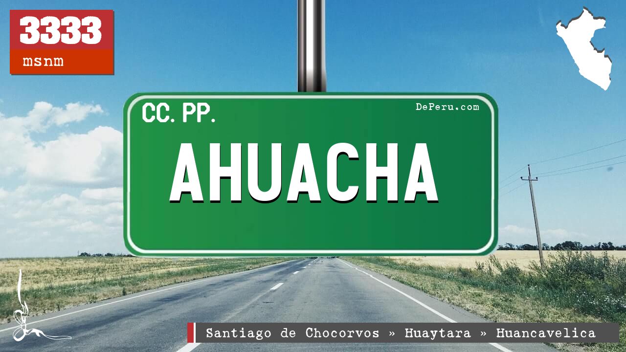 Ahuacha