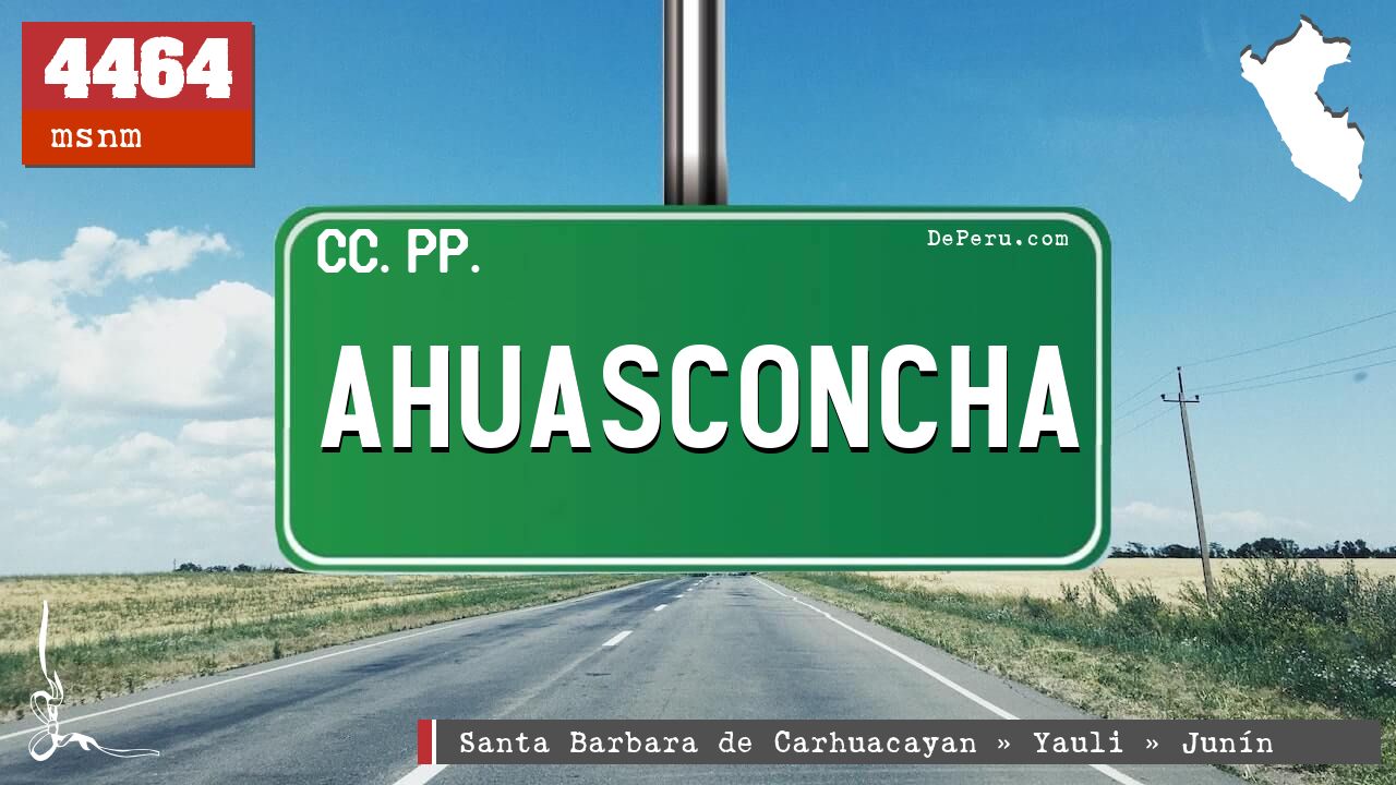 Ahuasconcha