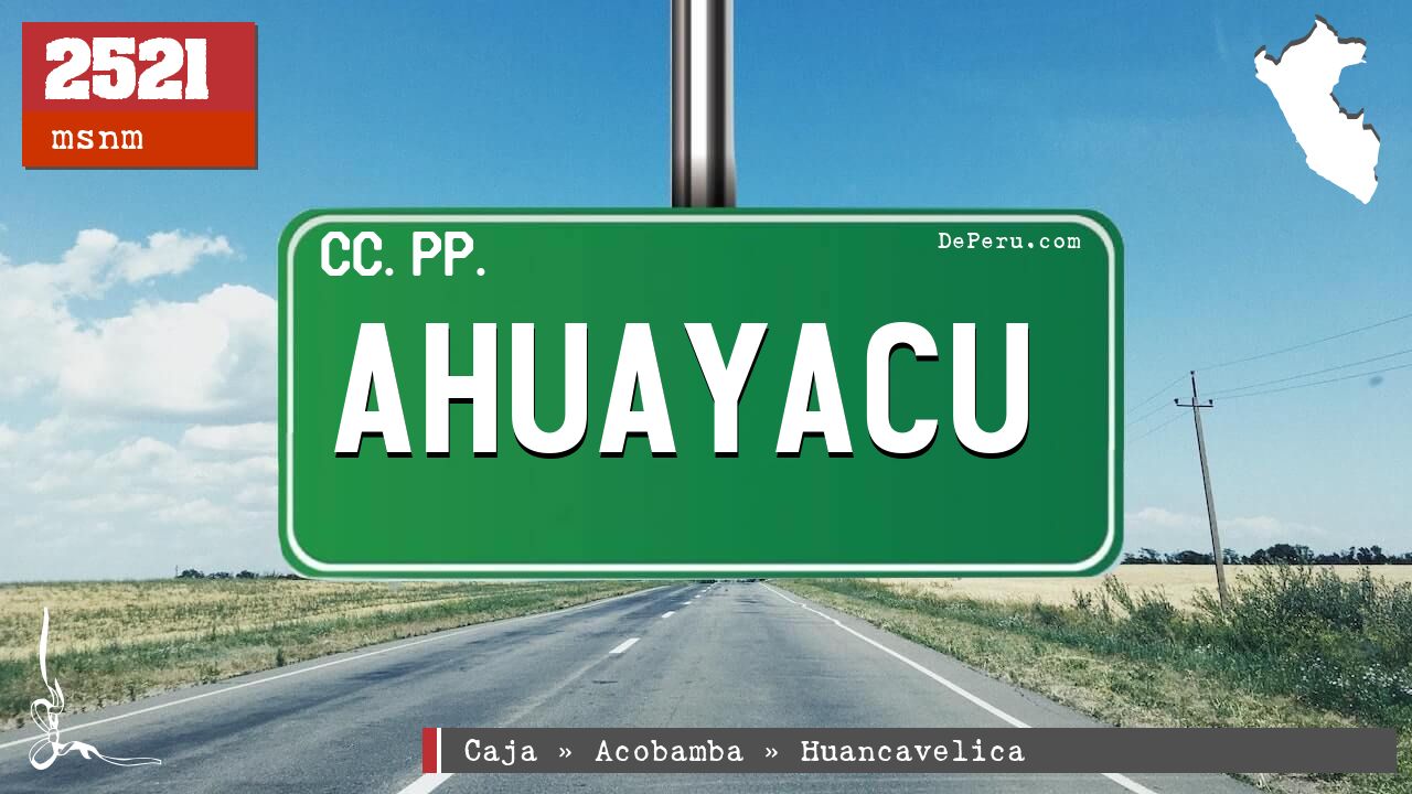 Ahuayacu