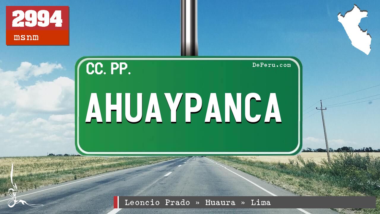 Ahuaypanca