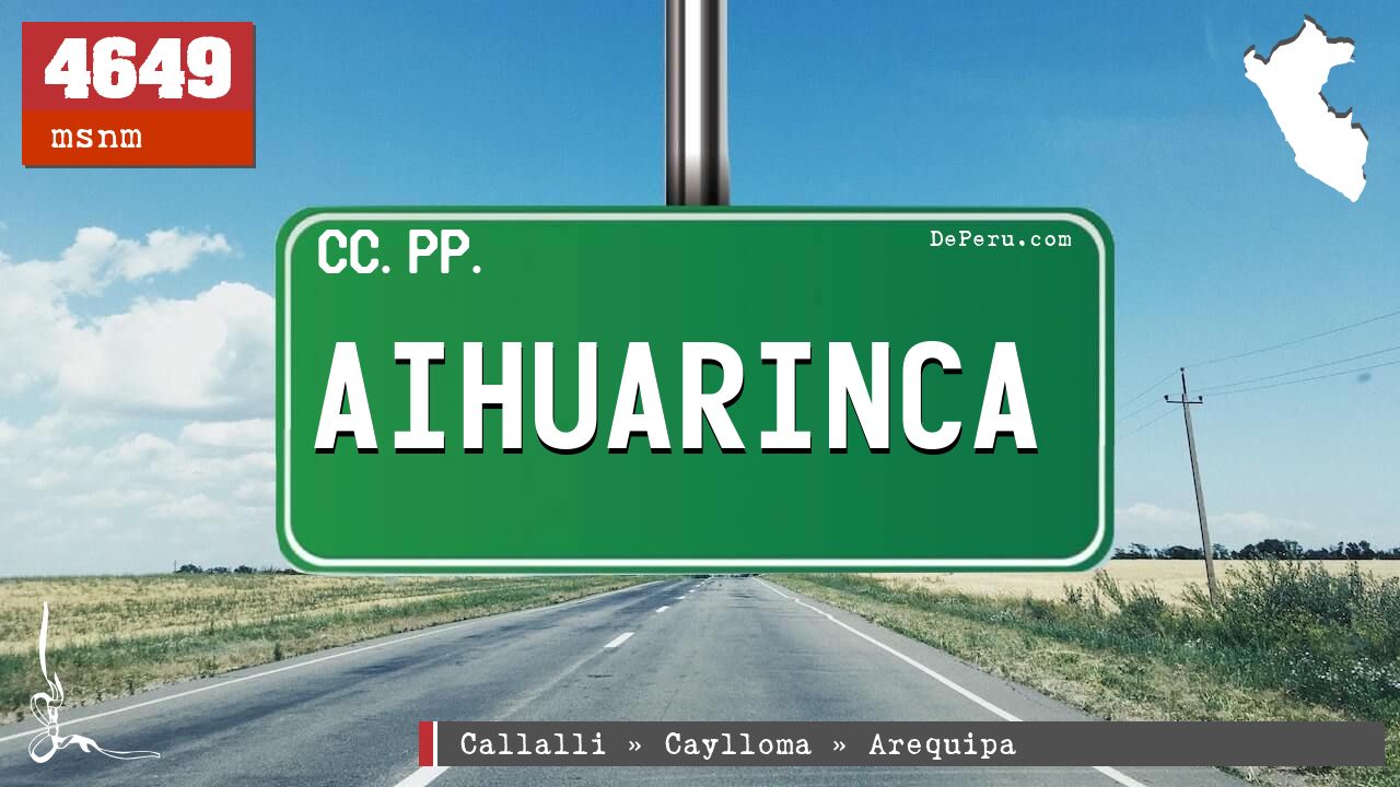 Aihuarinca