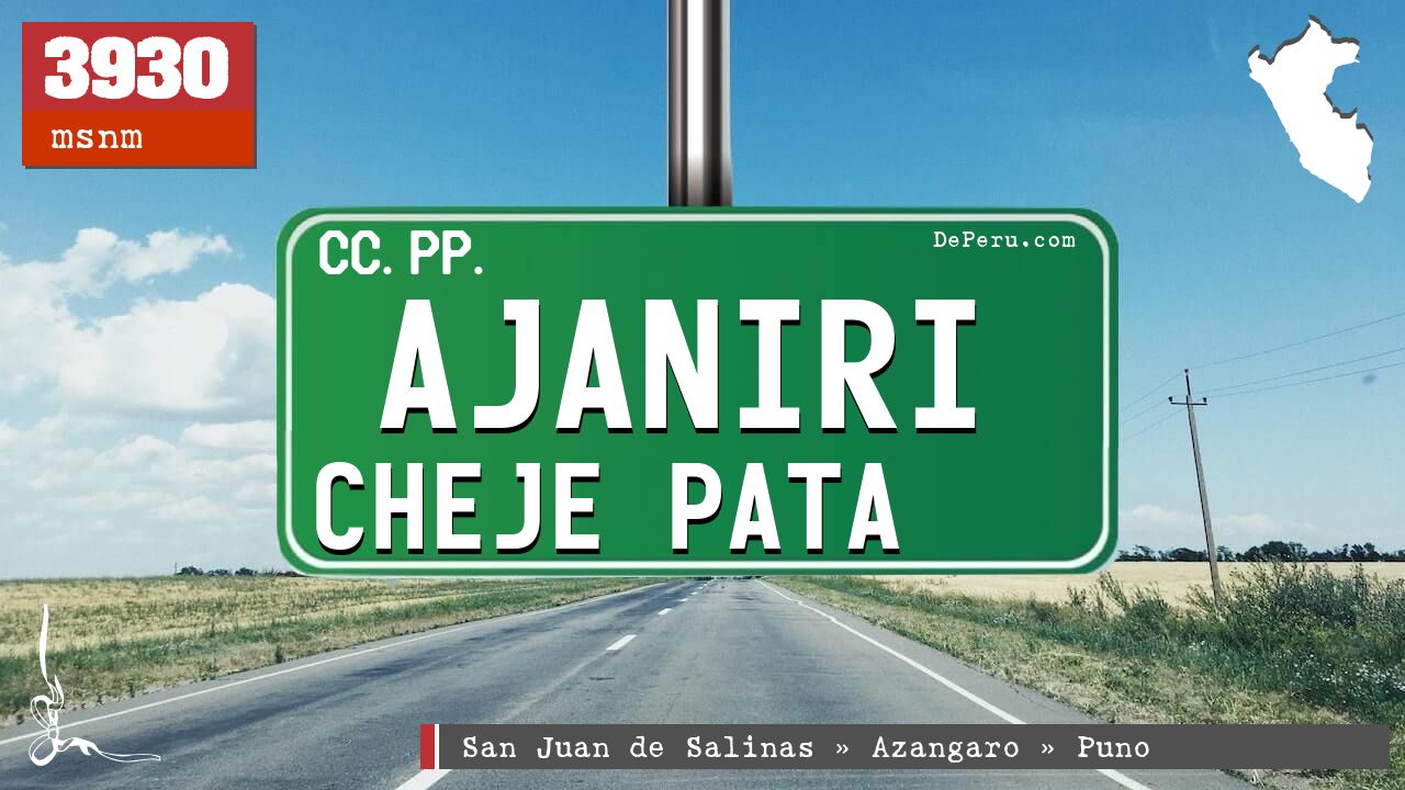 Ajaniri Cheje Pata