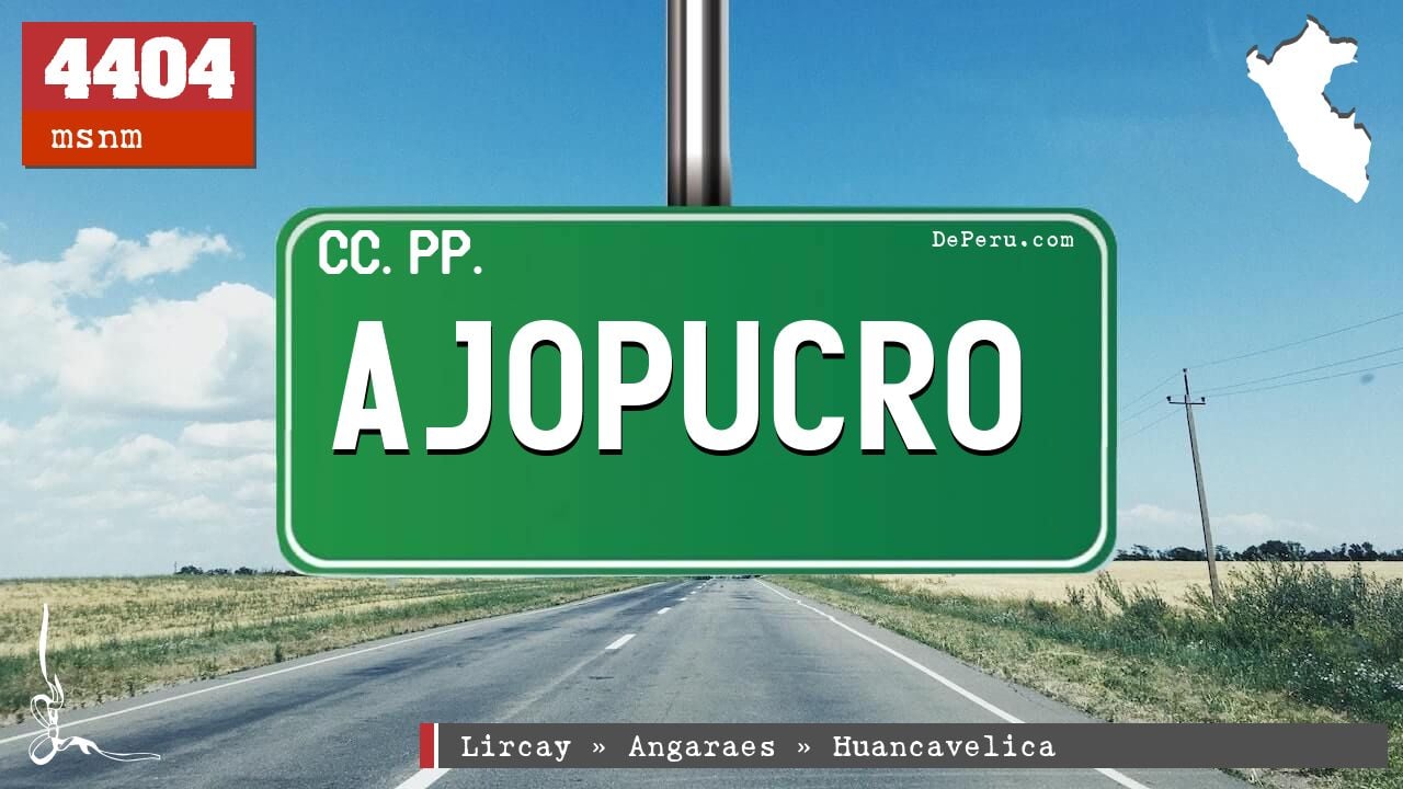 AJOPUCRO