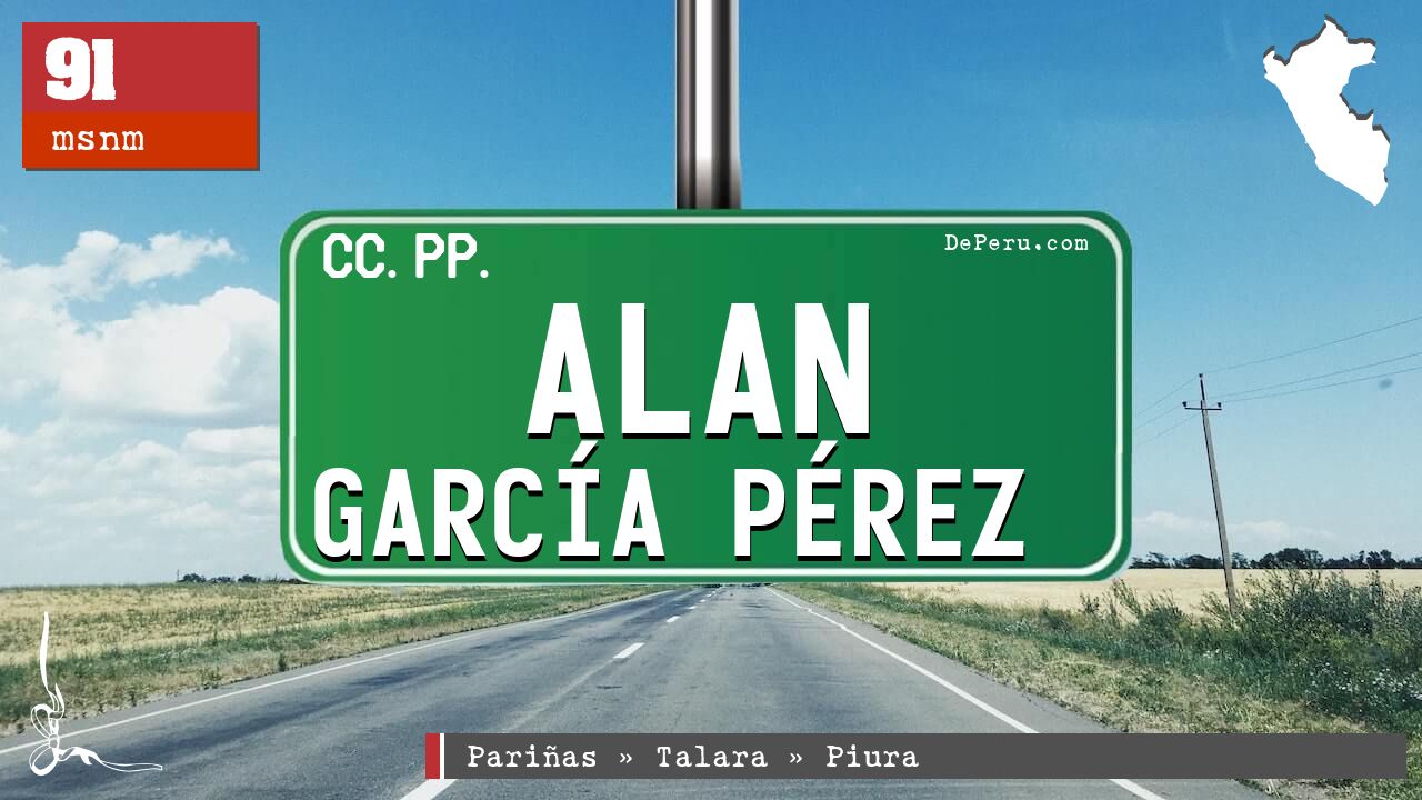 Alan Garca Prez