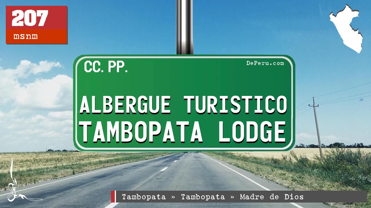 Albergue Turistico Tambopata Lodge