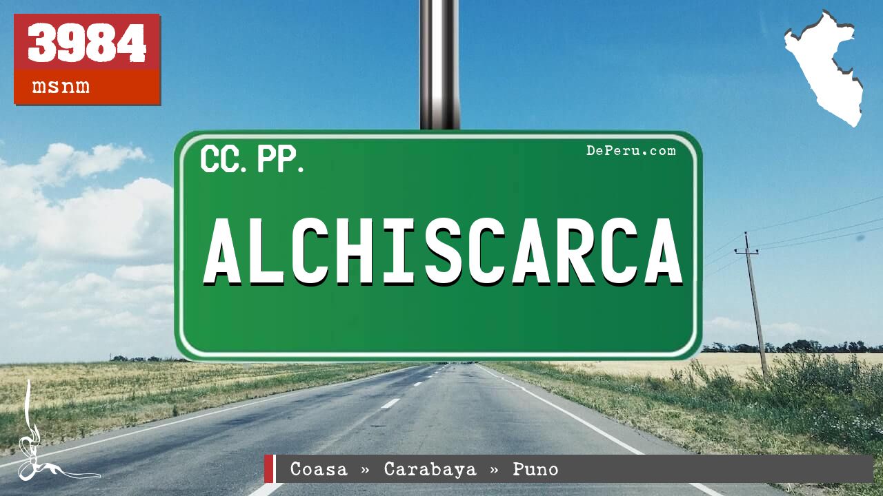 ALCHISCARCA