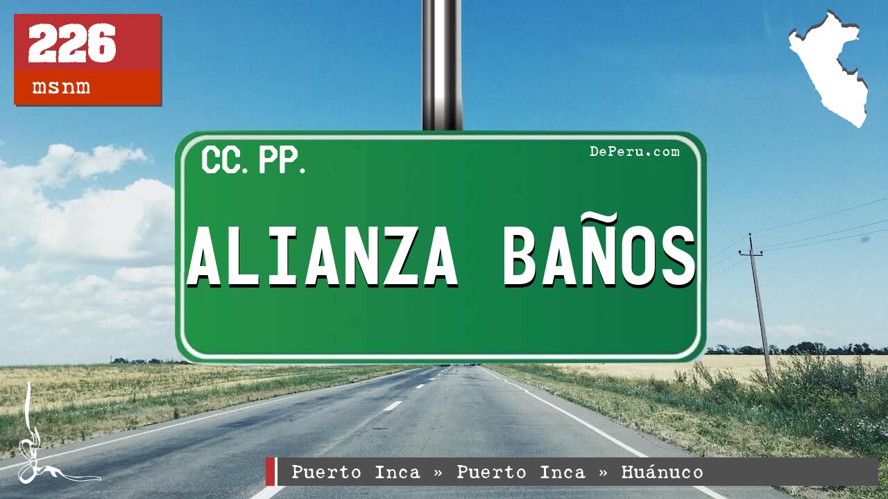 Alianza Baños