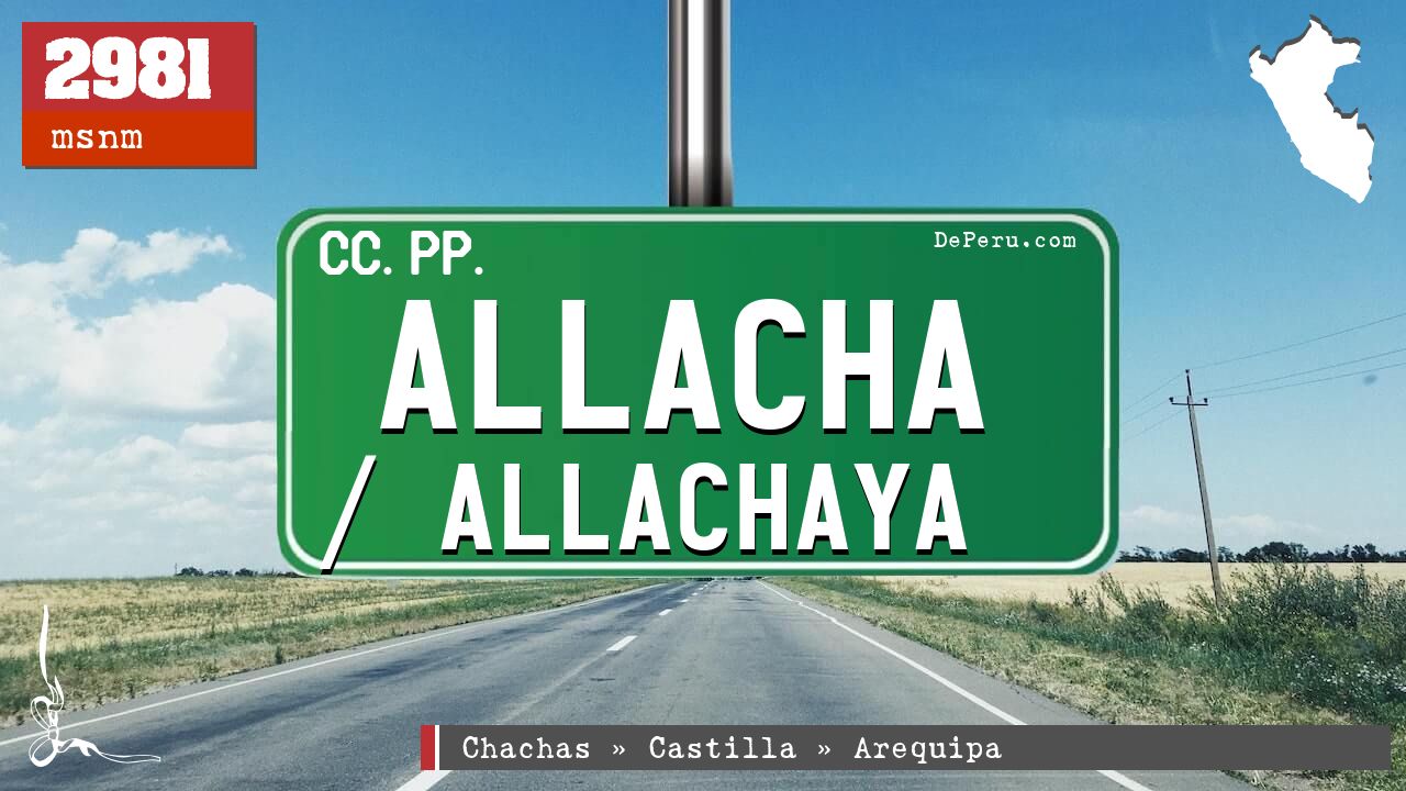 Allacha / Allachaya