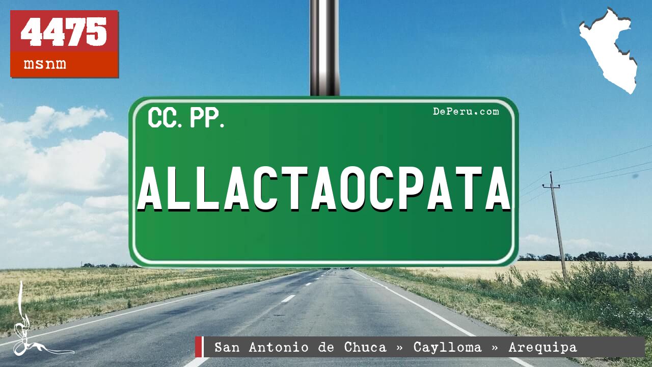 ALLACTAOCPATA