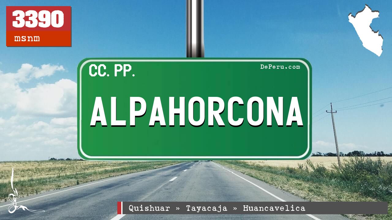 Alpahorcona